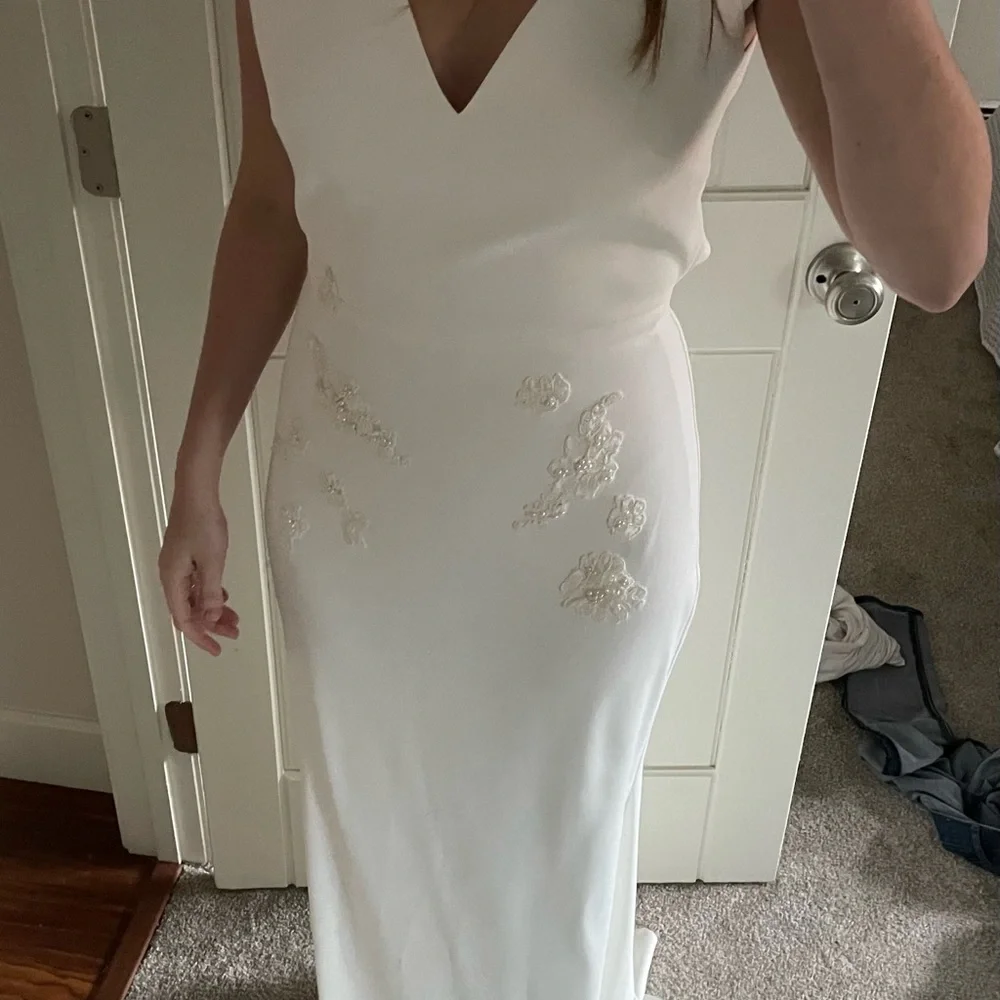BHLDN Badgley Mischka Sawyer Dress, never worn - Picture 8 of 8